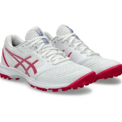 Asics FIELD ULTIMATE FF 2 hockeyschoenen dames white bright rose