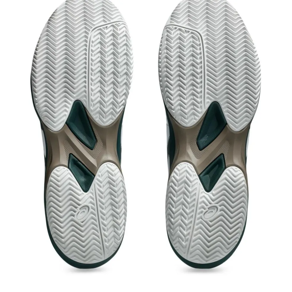 Asics Game FF Clay/OC tennisschoenen heren white saxon green