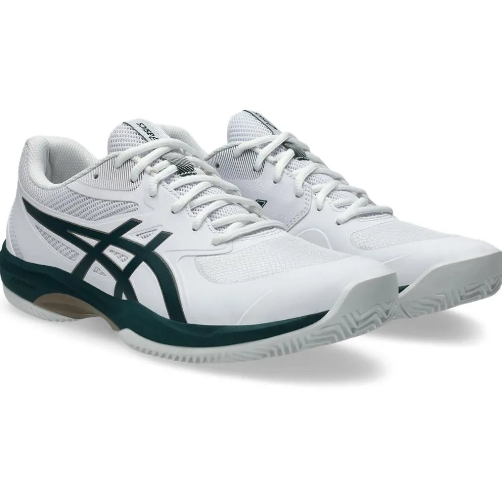 Asics Game FF Clay/OC tennisschoenen heren white saxon green