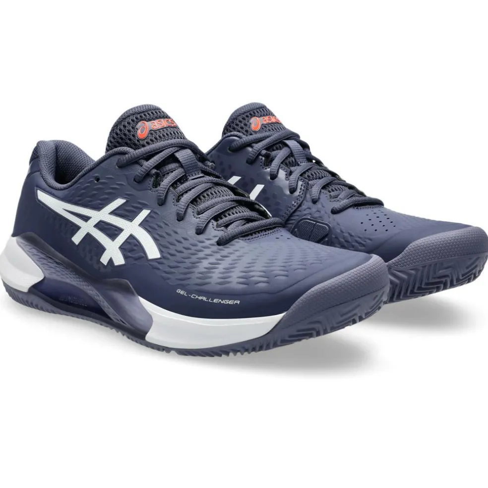 Asics Gel-Challenger 14 Clay tennisschoenen heren indigo fog white