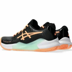Asics Gel-Challenger 14 Padel padelschoenen dames black bright sunstone