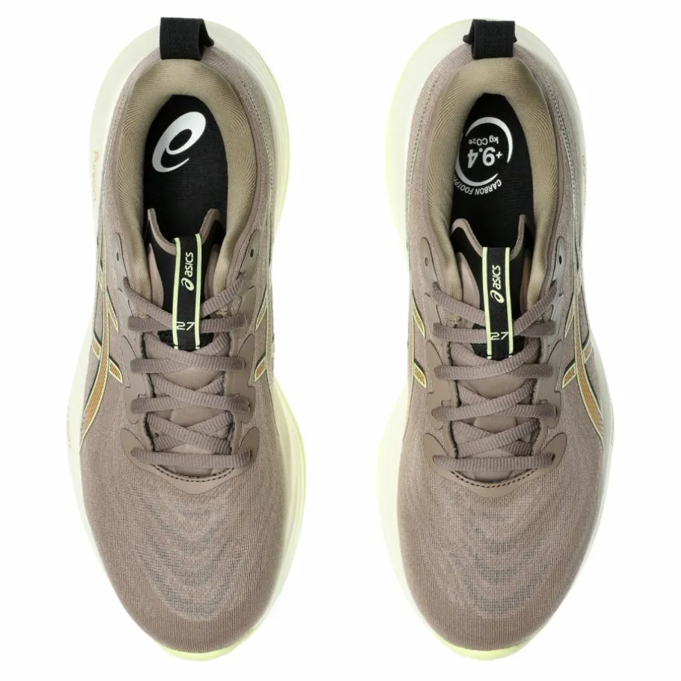 Asics Gel-Cumulus 27 hardloopschoenen heren taupe grey black