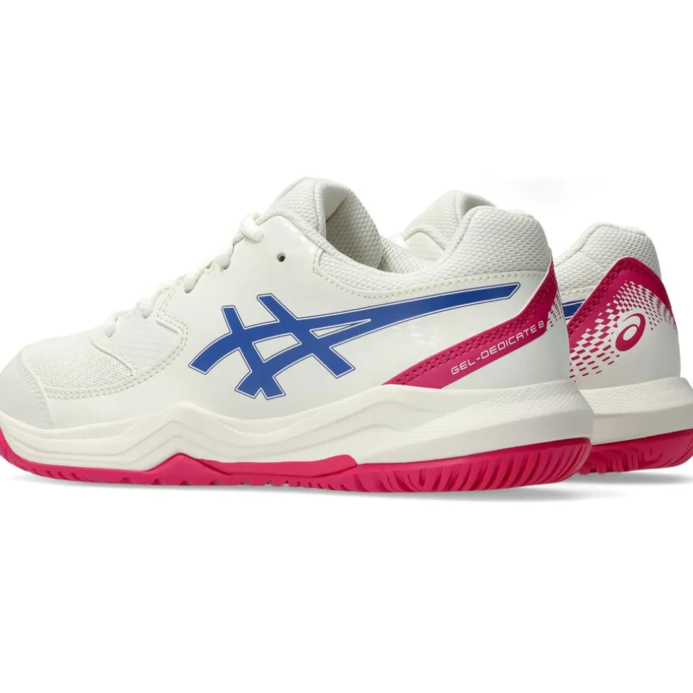 Asics GEL-DEDICATE 8 GS tennisschoenen junior cream dark cobalt