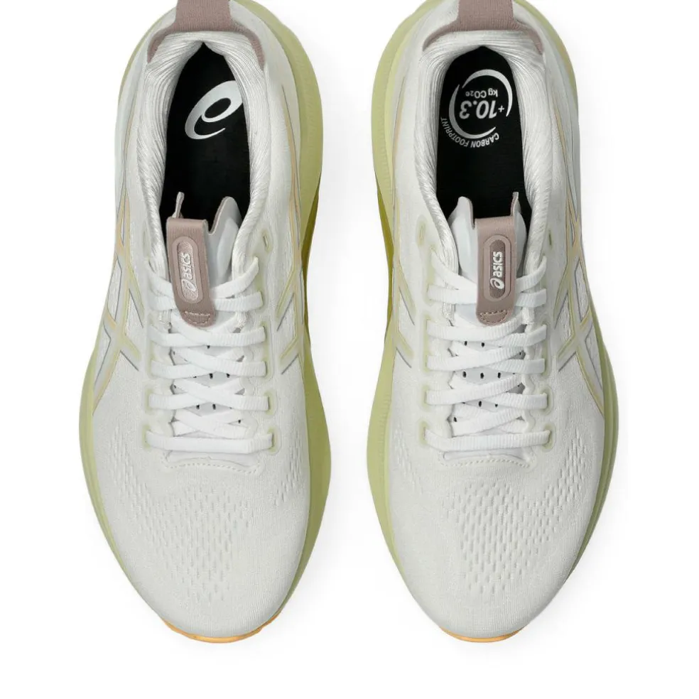 Asics GEL-KAYANO 32 hardloopschoenen heren white orange glow