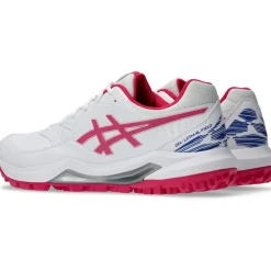 Asics GEL-LETHAL FIELD 2 hockeyschoenen white bright rose