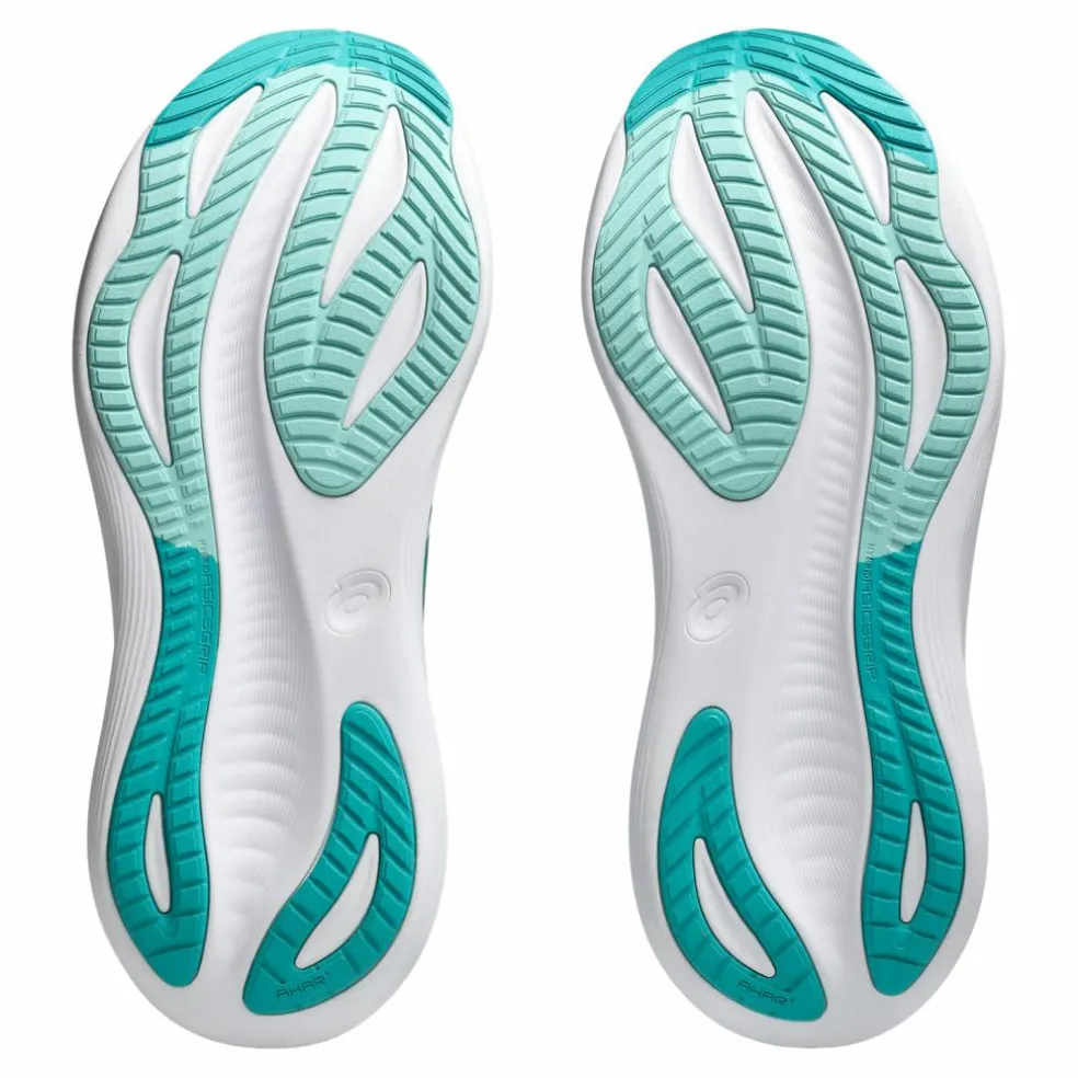 Asics Gel-Nimbus 27 hardloopschoenen heren wave teal saxon green