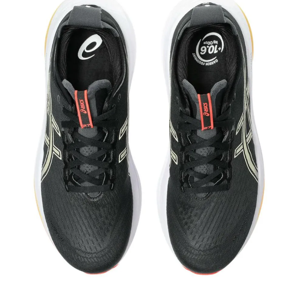 Asics GEL-NIMBUS 27 hardloopschoenen heren black khaki