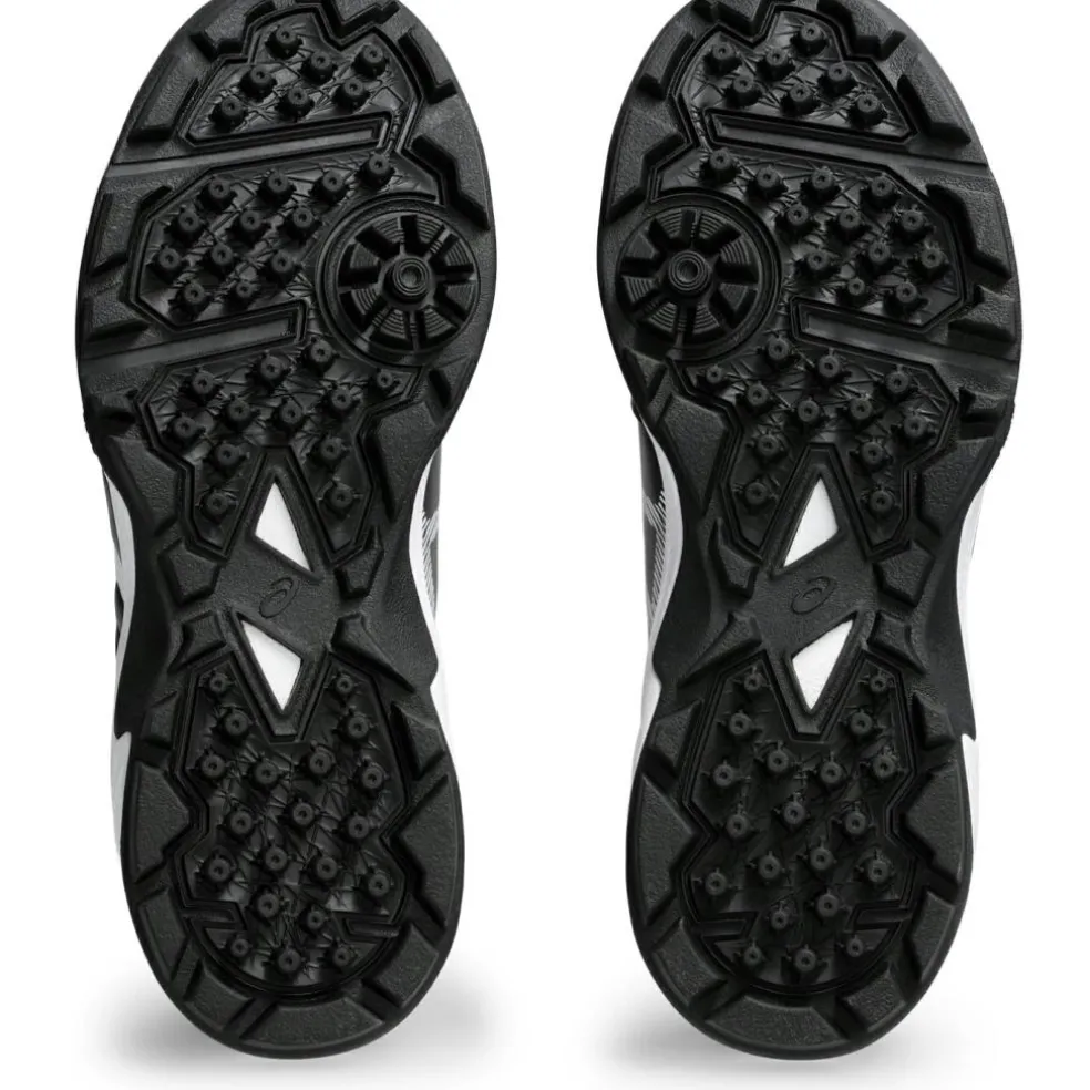 Asics GEL-PEAKE 2 GS hockeyschoenen junior black graphite grey