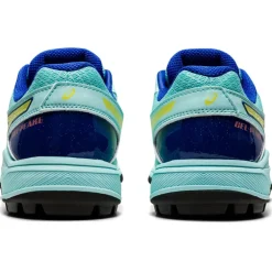 Asics Gel-Peake hockeyschoenen dames clear blue glow yellow
