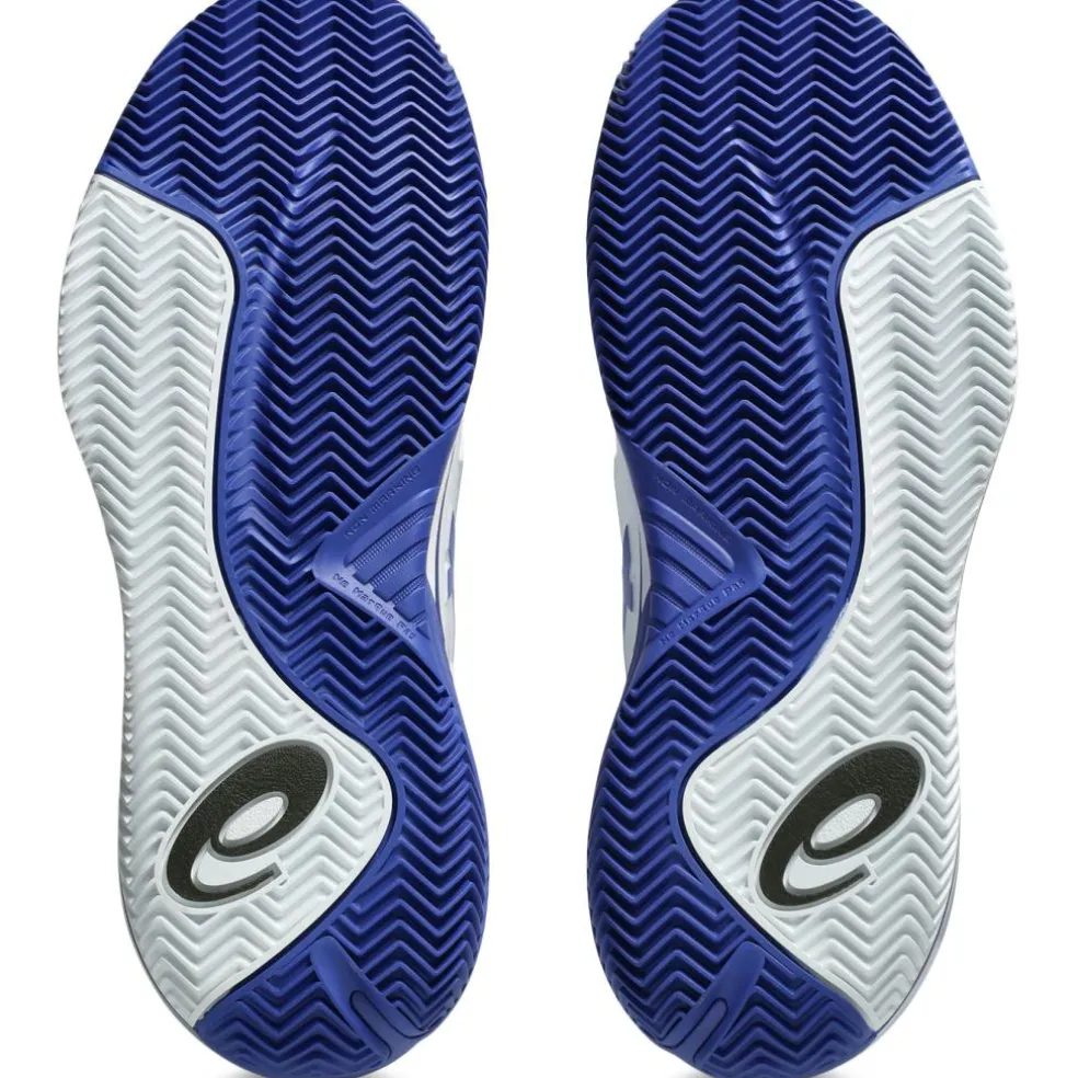 Asics GEL-RESOLUTION X CLAY tennisschoenen heren white dark cobalt