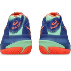 Asics GEL-RESOLUTION X padelschoenen heren dark cobalt vivid coral