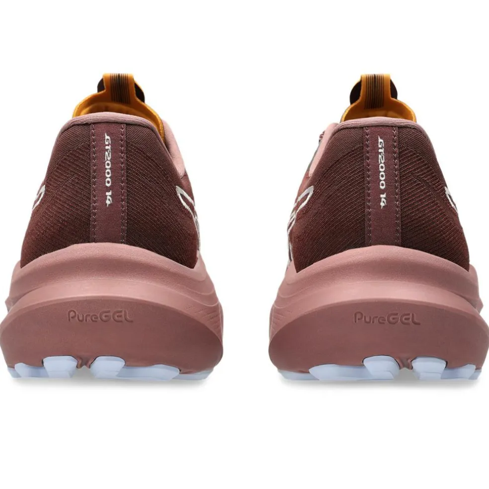 Asics GT-2000 14 hardloopschoenen dames rubble red vivid coral