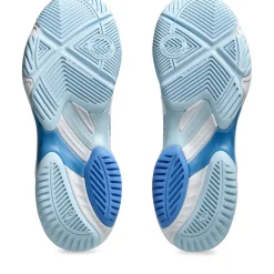 Asics Netburner Ballistic FF 3 indoorschoenen dames white blue coast