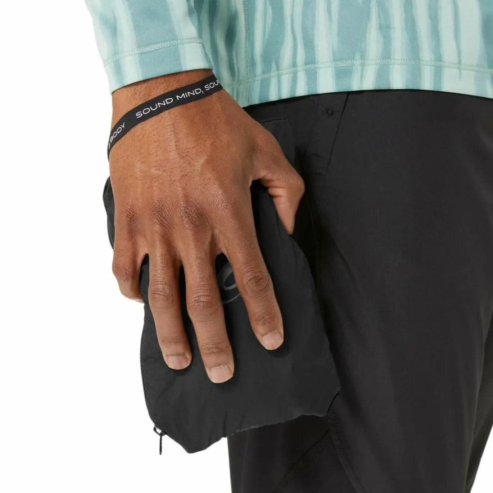 Asics Road Packable hardloopjack heren performance black