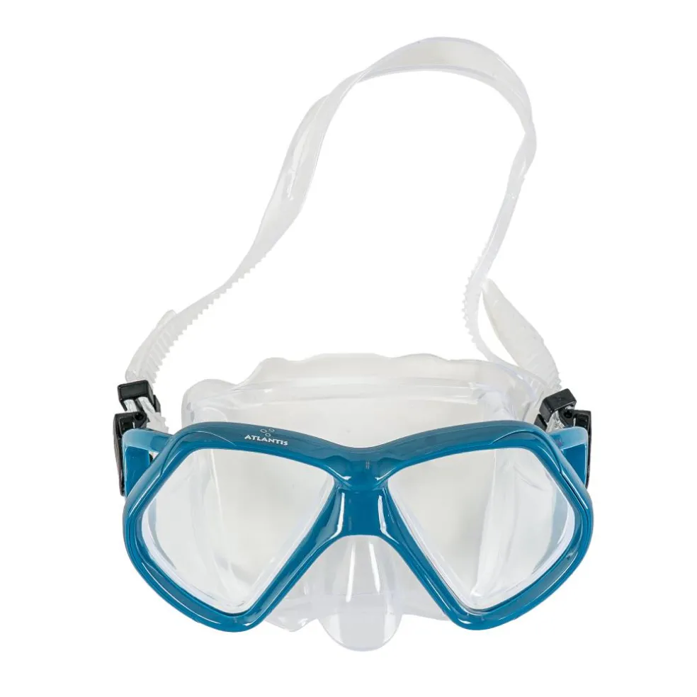 Atlantis Andros snorkelset black petrol blue - EU 36 - 41