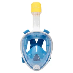 Atlantis Full Face snorkelmasker junior wit blauw