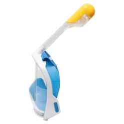 Atlantis Full Face snorkelmasker junior wit blauw