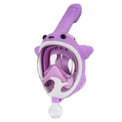 Atlantis Full Face Whale snorkelmasker junior purple