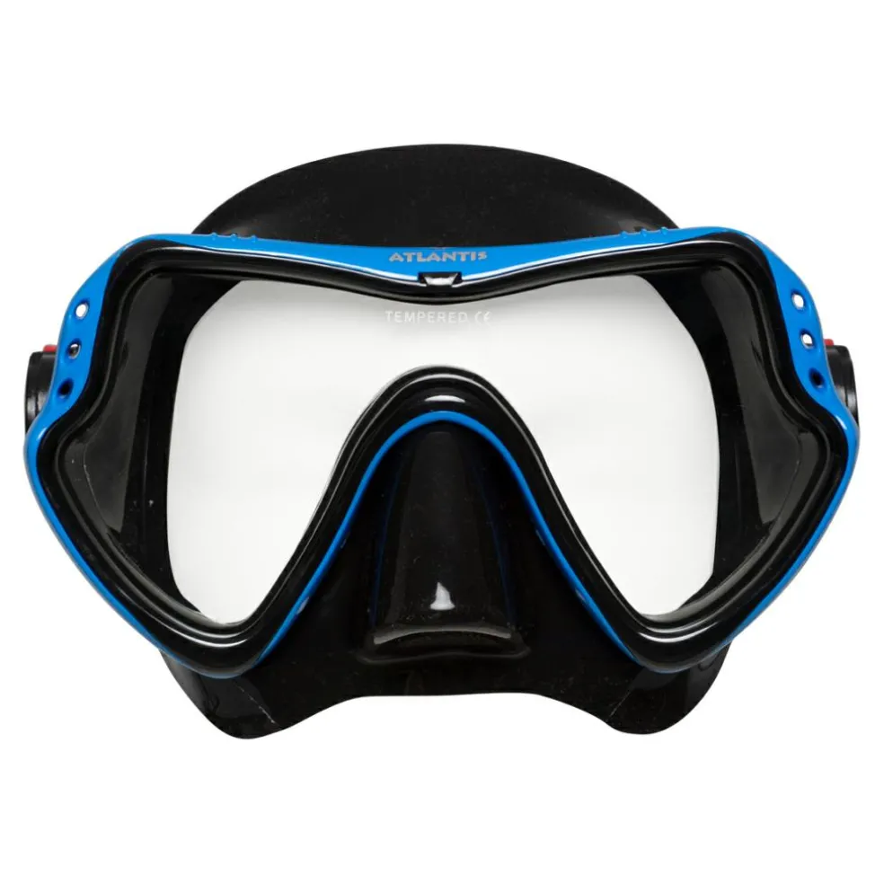 Atlantis Samana Pro Combo snorkelset black ocean