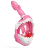 Atlantis Shark snorkelmasker junior pink