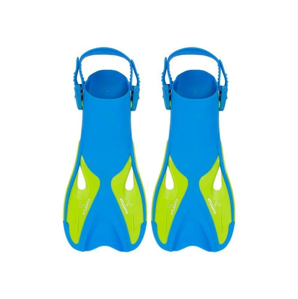 Atlantis Zwemvliezen junior blue green - EU 36 - 41