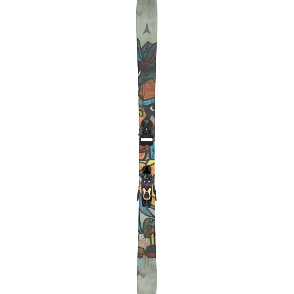 Atomic Bent 85 25 - 26 ski's met Strive 12 GW binding
