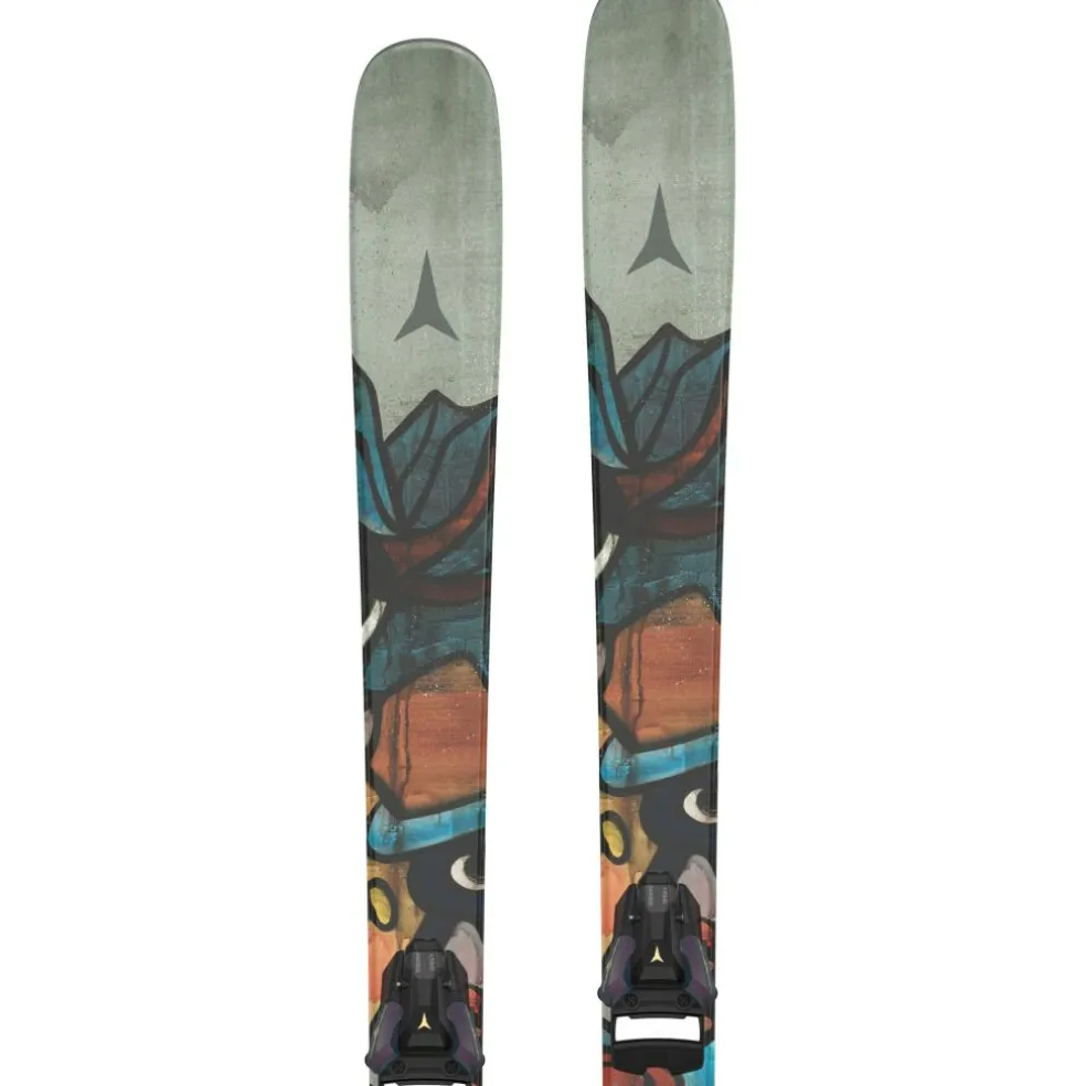 Atomic Bent 85 25 - 26 ski's met Strive 12 GW binding