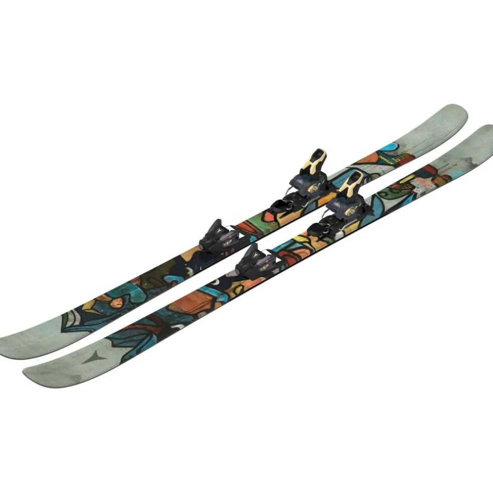 Atomic Bent 85 25 - 26 ski's met Strive 12 GW binding