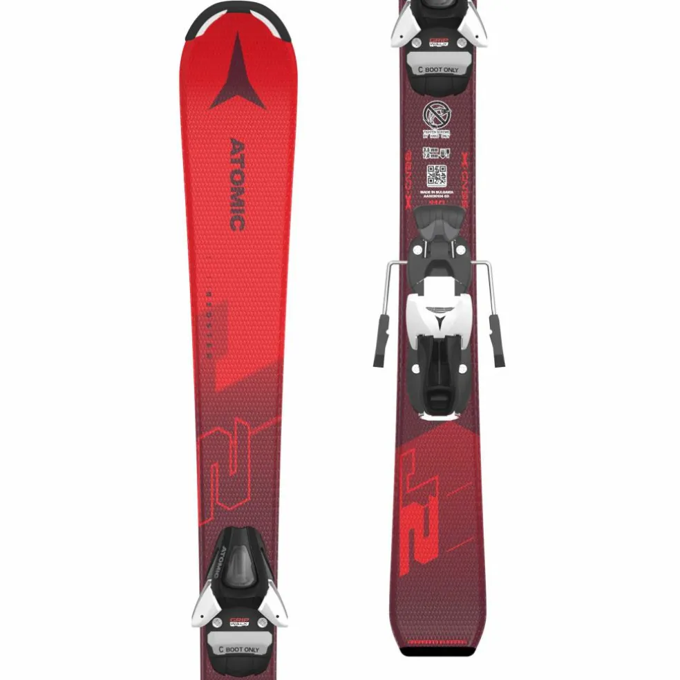 Atomic Redster J2 100-120 24 - 25 ski's junior met Colt 5 GW binding