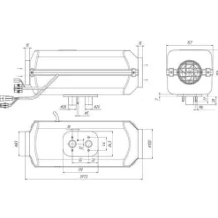 Autoterm 4D 12 volt dieselkachel