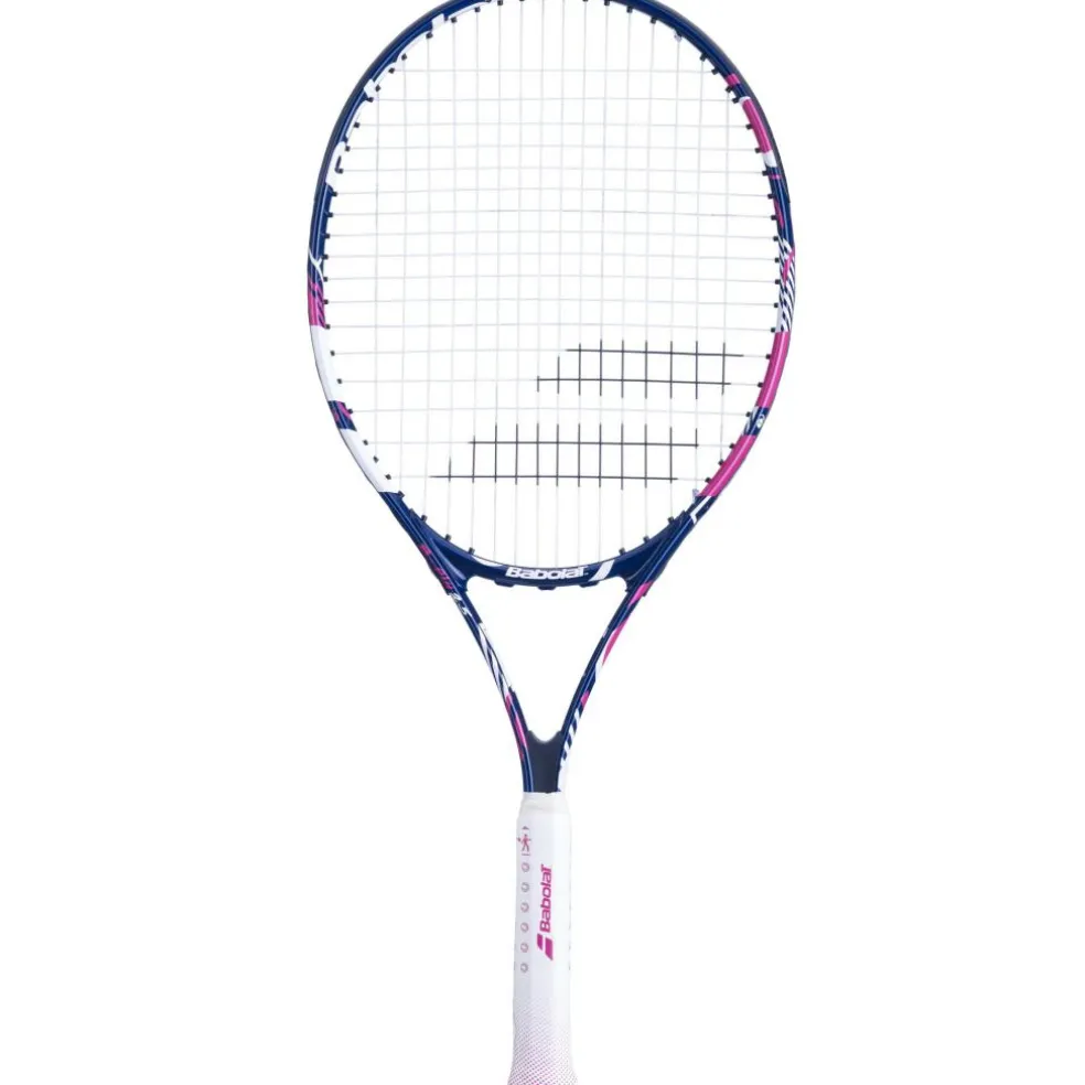 Babolat B Fly 25 tennisracket junior blauw roze