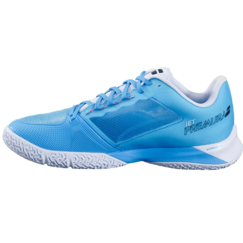 Babolat Jet Premura 2 Homme Lebron padelschoenen heren cyan blue white