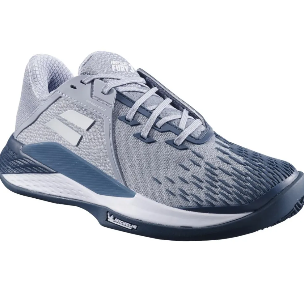 Babolat Propulse Fury 3 Clay tennisschoenen heren grey white