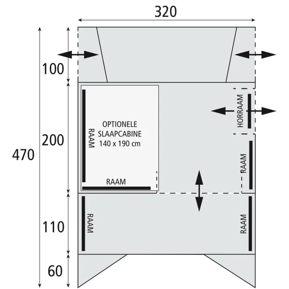 Bardani Atlantic Road Air bustent