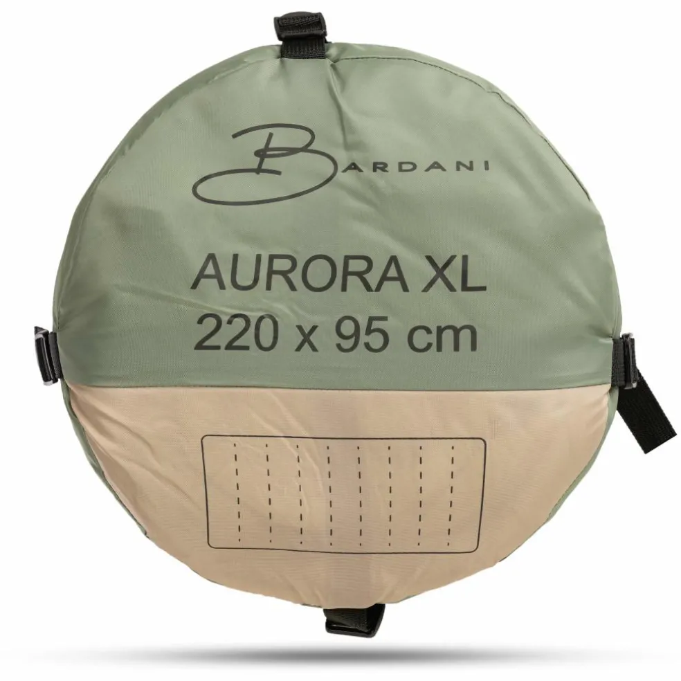 Bardani Aurora XL slaapzak olive green