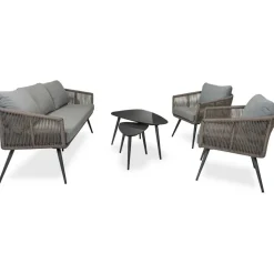 Bardani Azori loungeset 5-delig taupe