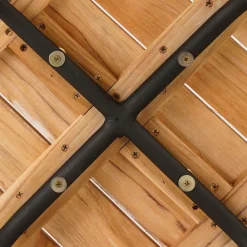 Bardani Bari L bijzettafel ø 75 teak