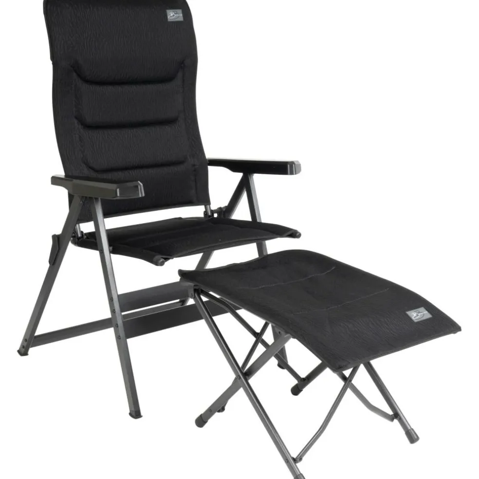 Bardani Bernardo XL 3D Comfort campingstoel zebra black