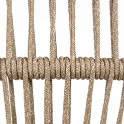 Bardani Boston loungestoel inclusief hocker sahara dust