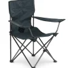 Bardani Captain's Chair vouwstoel metallic silver