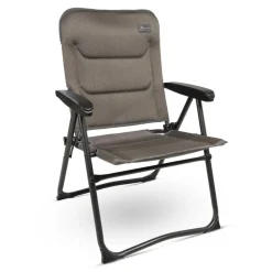Bardani NAVARA 3D Comfort campingstoel platina grey