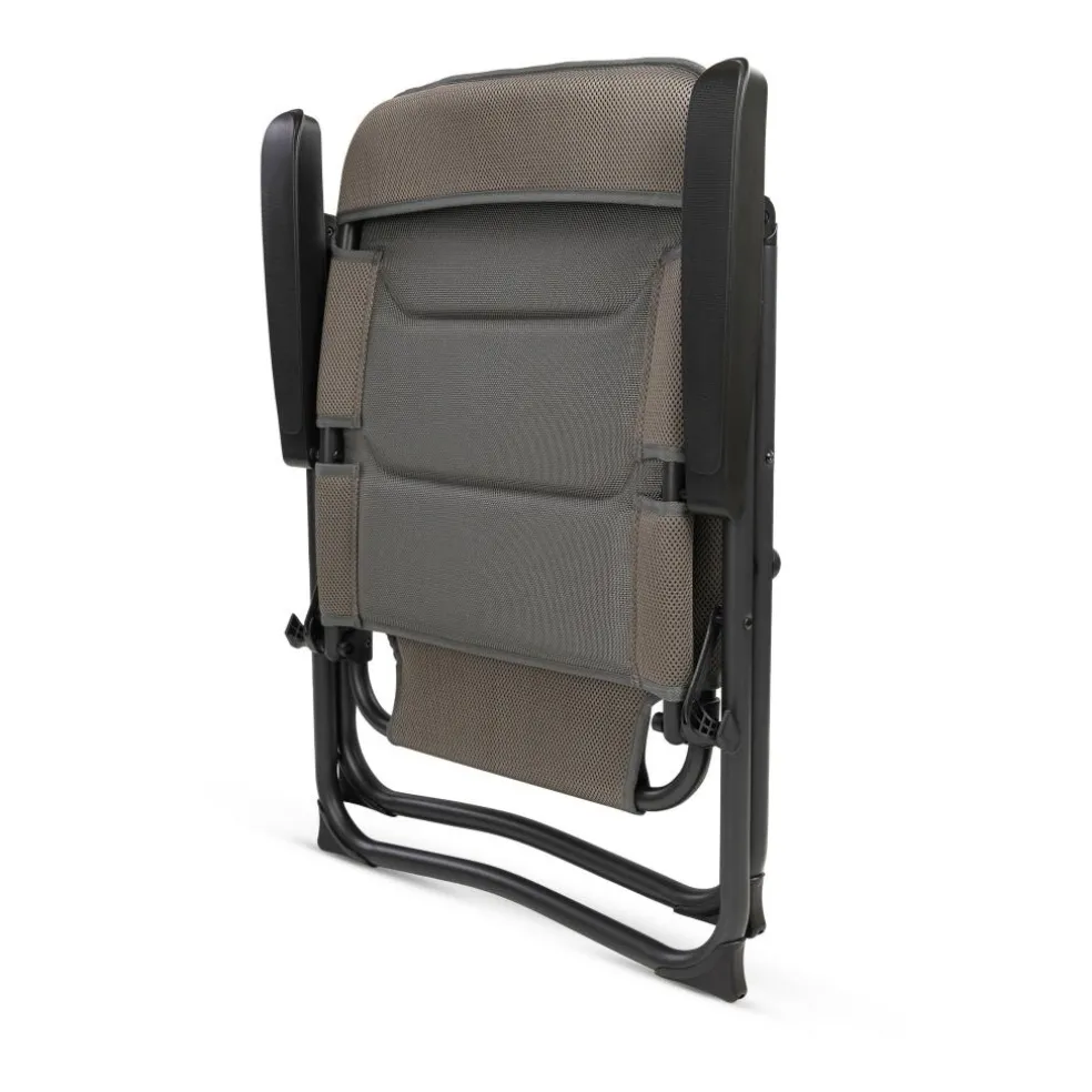 Bardani NAVARA 3D Comfort campingstoel platina grey