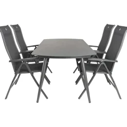 Bardani Olivia 180 x 100 cm Alice 4 tuinset grey