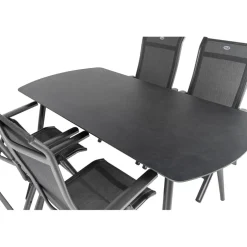 Bardani Olivia 180 x 100 cm Alice 4 tuinset grey