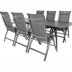 Bardani Olivia 240 x 100 cm Alice 6 tuinset grey