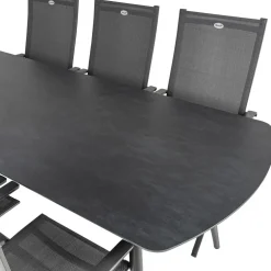 Bardani Olivia 240 x 100 cm Aruba 6 tuinset grey