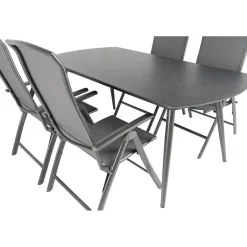 Bardani Olivia 180 x 100 cm Capri 4 tuinset grey