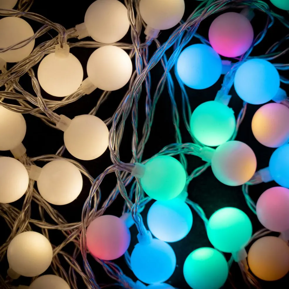 Bardani Outdoor Party Lights lichtsnoer 16 meter warm wit