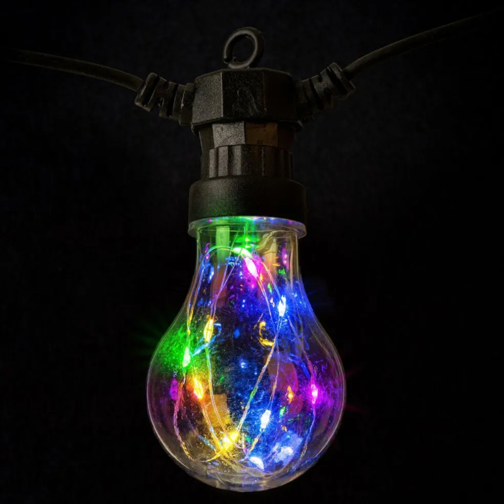 Bardani Outdoor sfeerverlichting lichtsnoer 4,5 meter multi colour