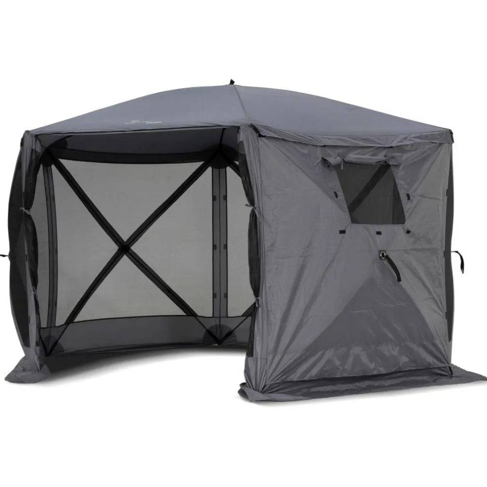 Bardani Quick Lodge 6 partytent 360 x 312 cm grey